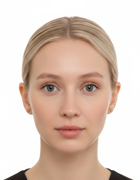 Passport photo ready